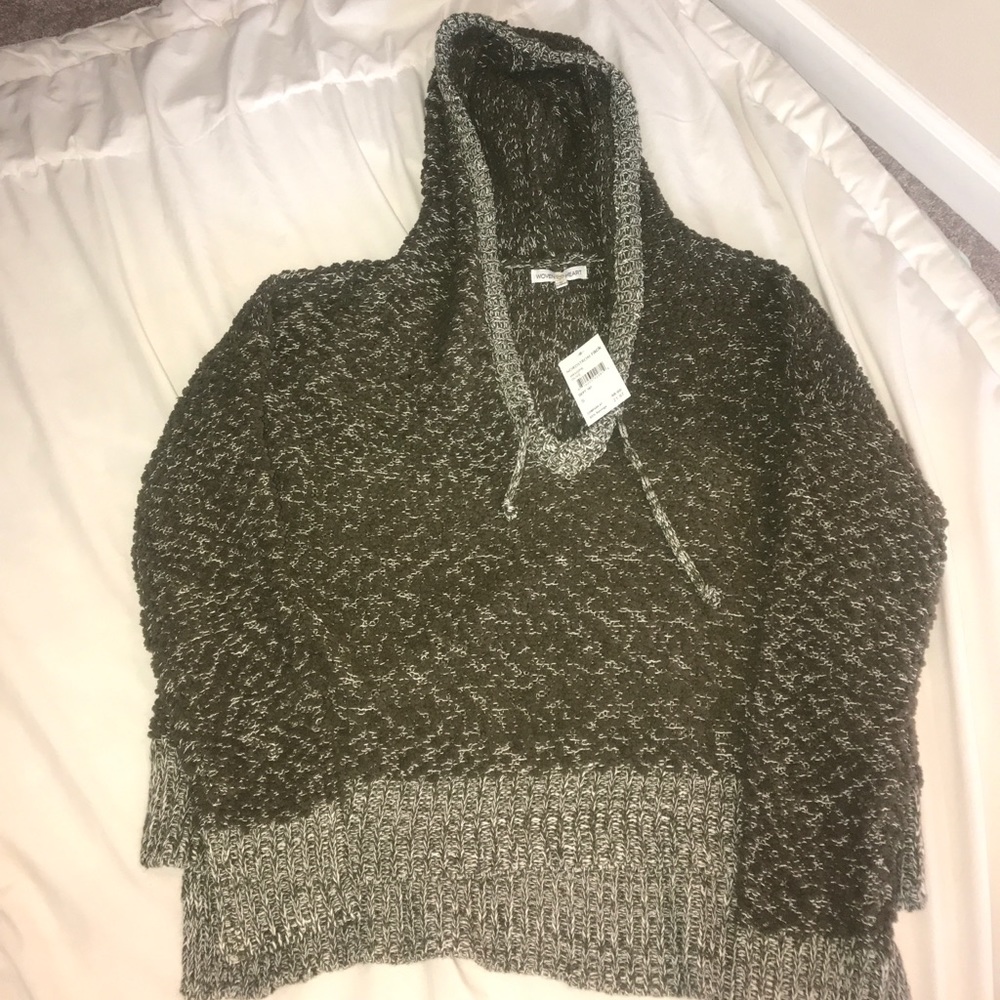 Green Nordstrom Boho Sweatshirt